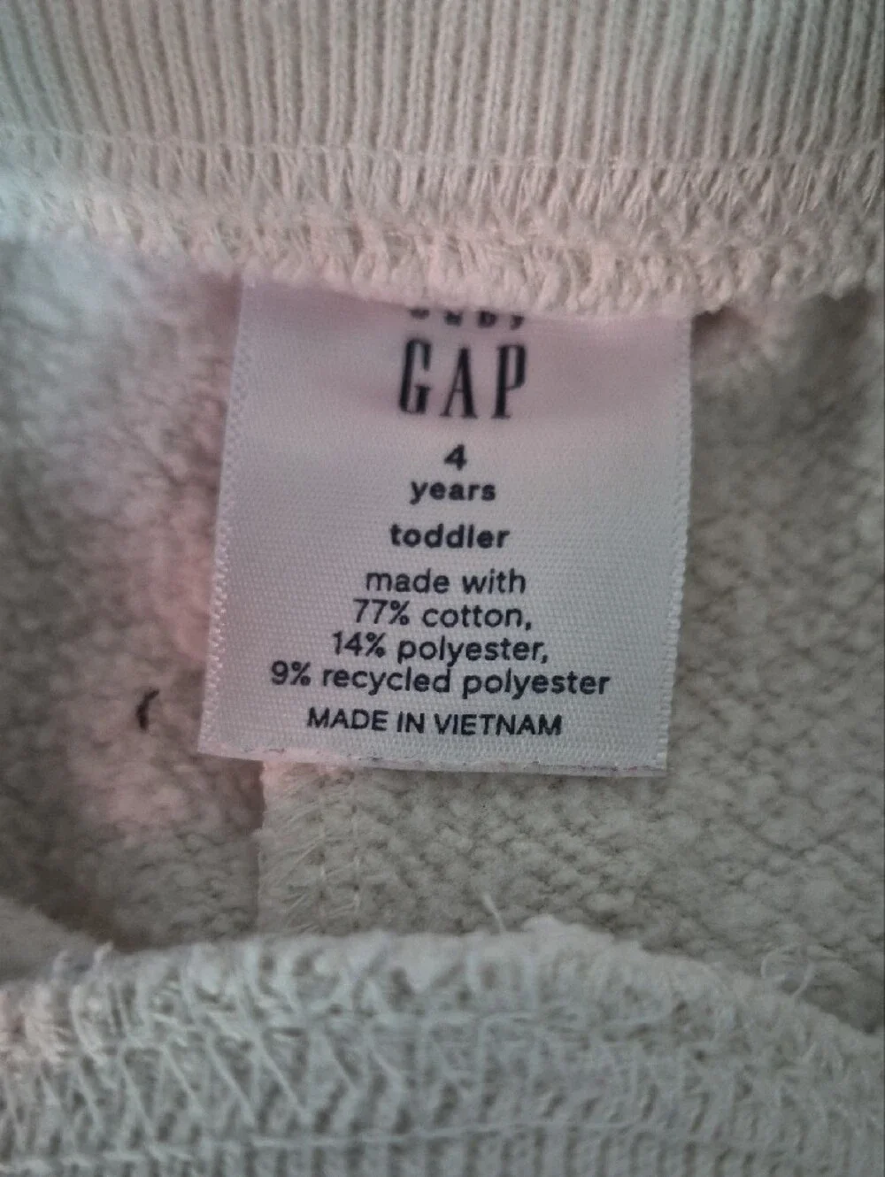 Baby GAP Girls 4T Lot Of 2 Pastel Star & Heart Joggers Pull On Pant Playwear